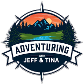 Adventuring with Jeff and Tina logo